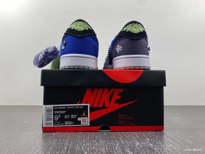 Kick Theory Low Jordan Voodoo Retro 1 DZ7292-420 OG Williamson Zion 0819